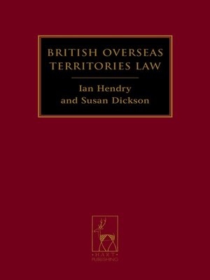 cover image of British Overseas Territories Law
